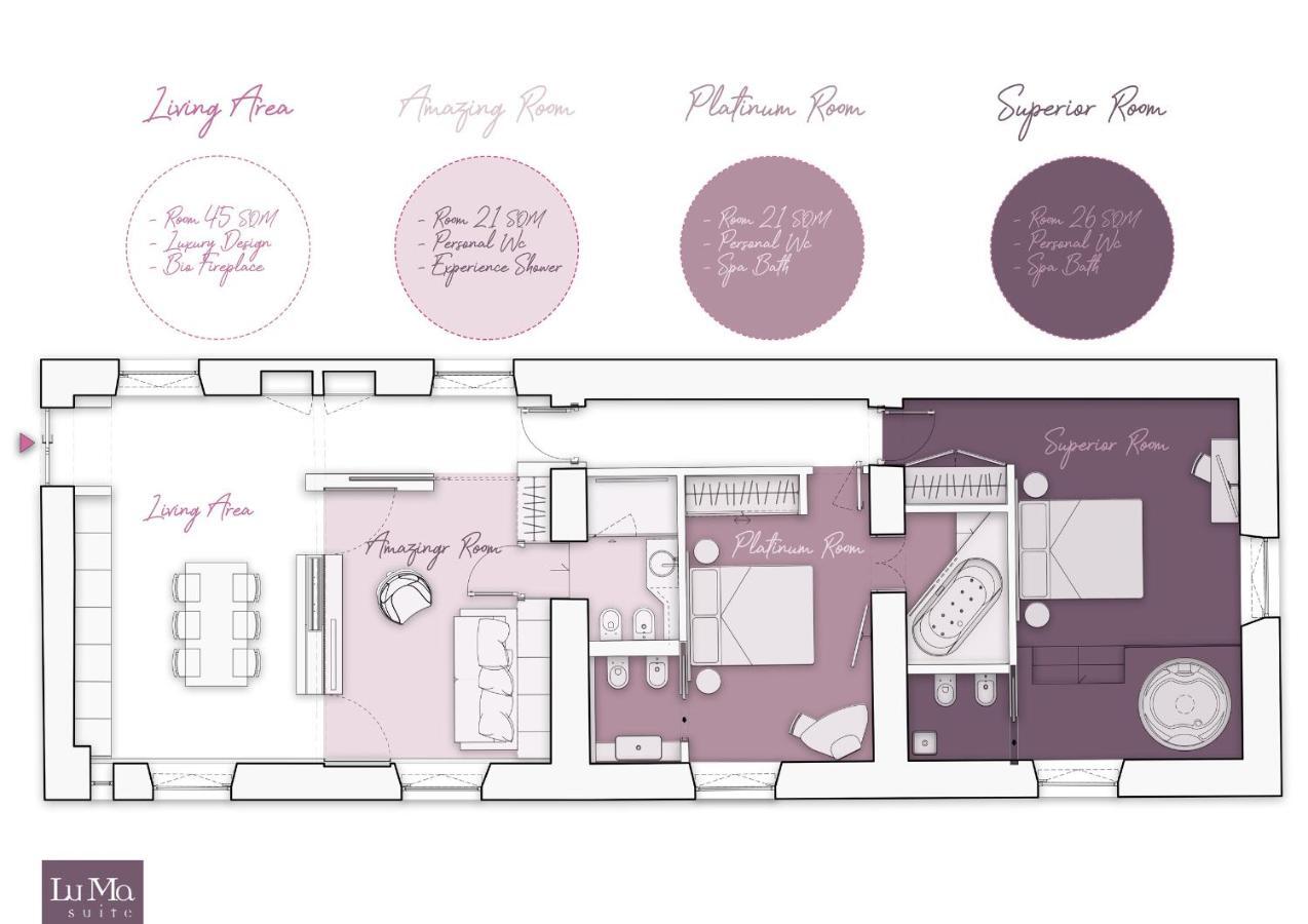 Luma Suite Via Veneto - Your Luxury Style 29 Rom Exterior foto